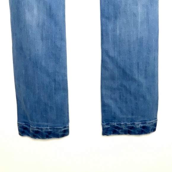 AG ADRIANO GOLDSCHMIED Jeans Women 29 Regular Button Fly Gold Stitch Pockets - Picture 4 of 7